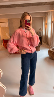 Tess jeans donkerblauw heart