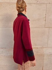 Zeyla blazer burgundy