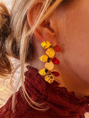 Leona Oorbellen goudkleurig