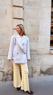 Tonya blazer greige