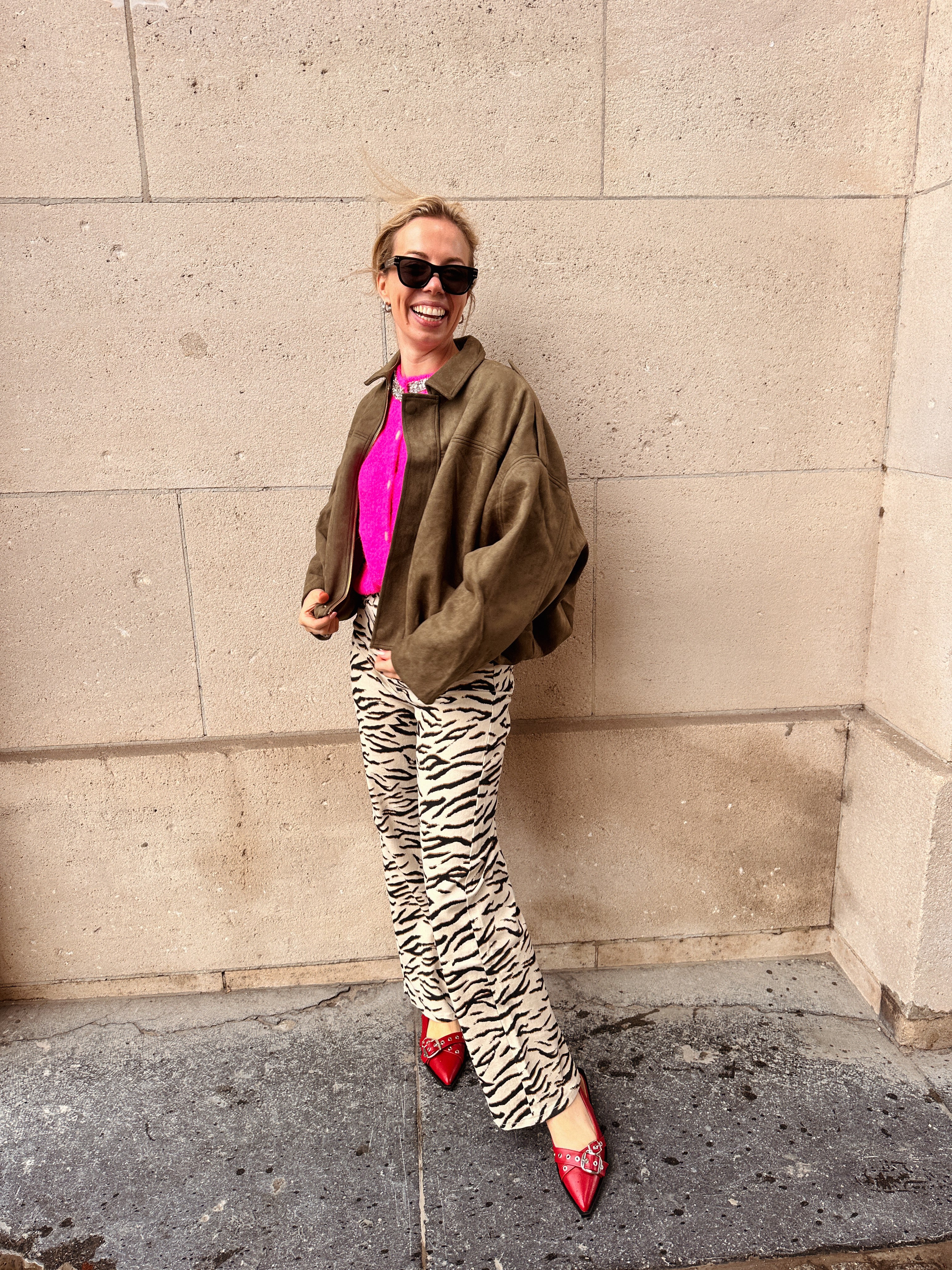 Lisa broek zebra