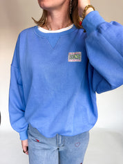 Zita blauwe sweater kids