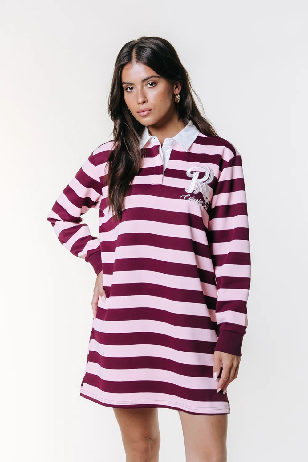 Colourful rebel polo-jurk