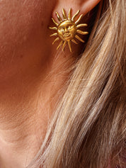 Sunny oorbellen goudkleurig