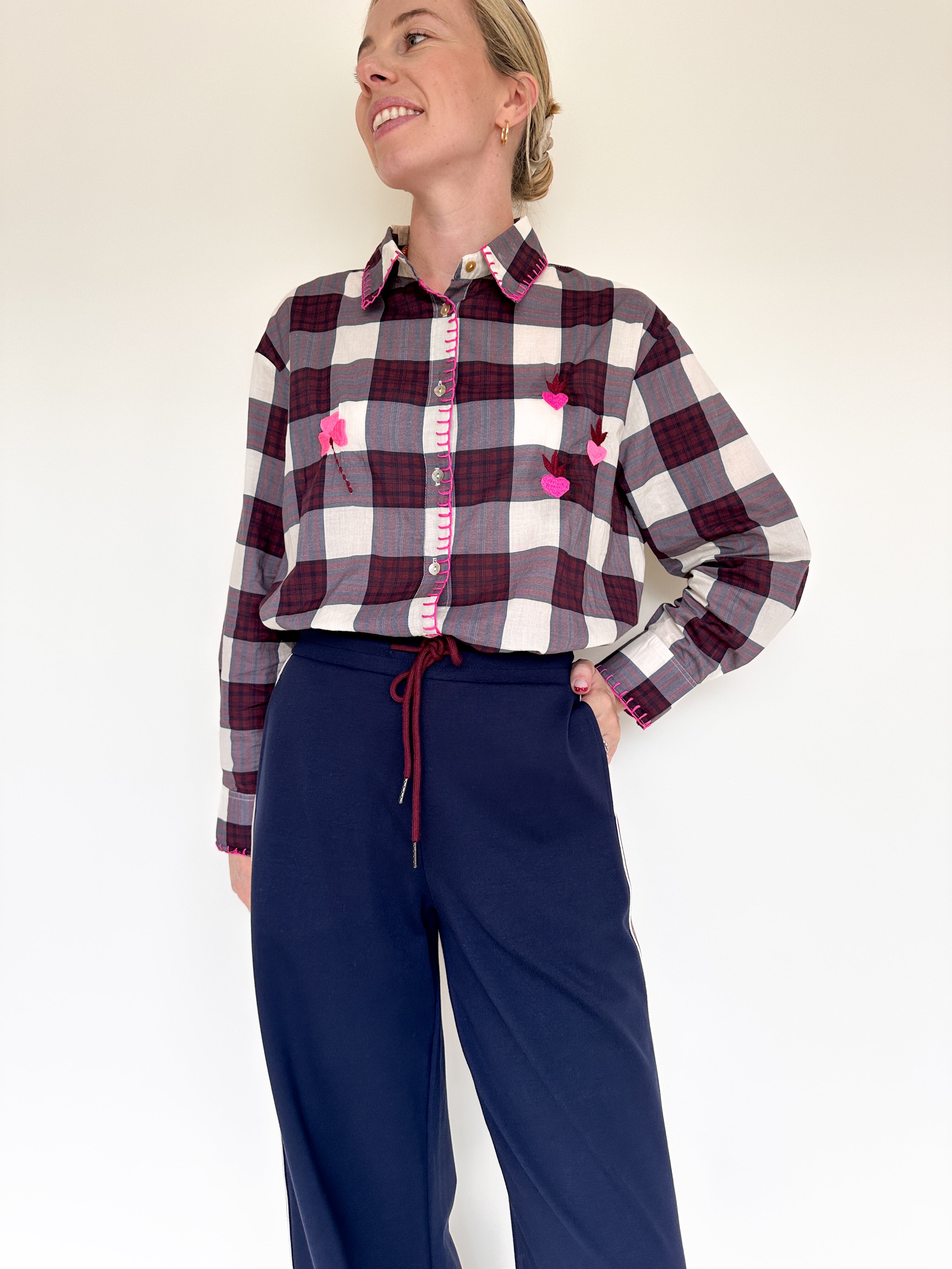 Ilse blouse geruit