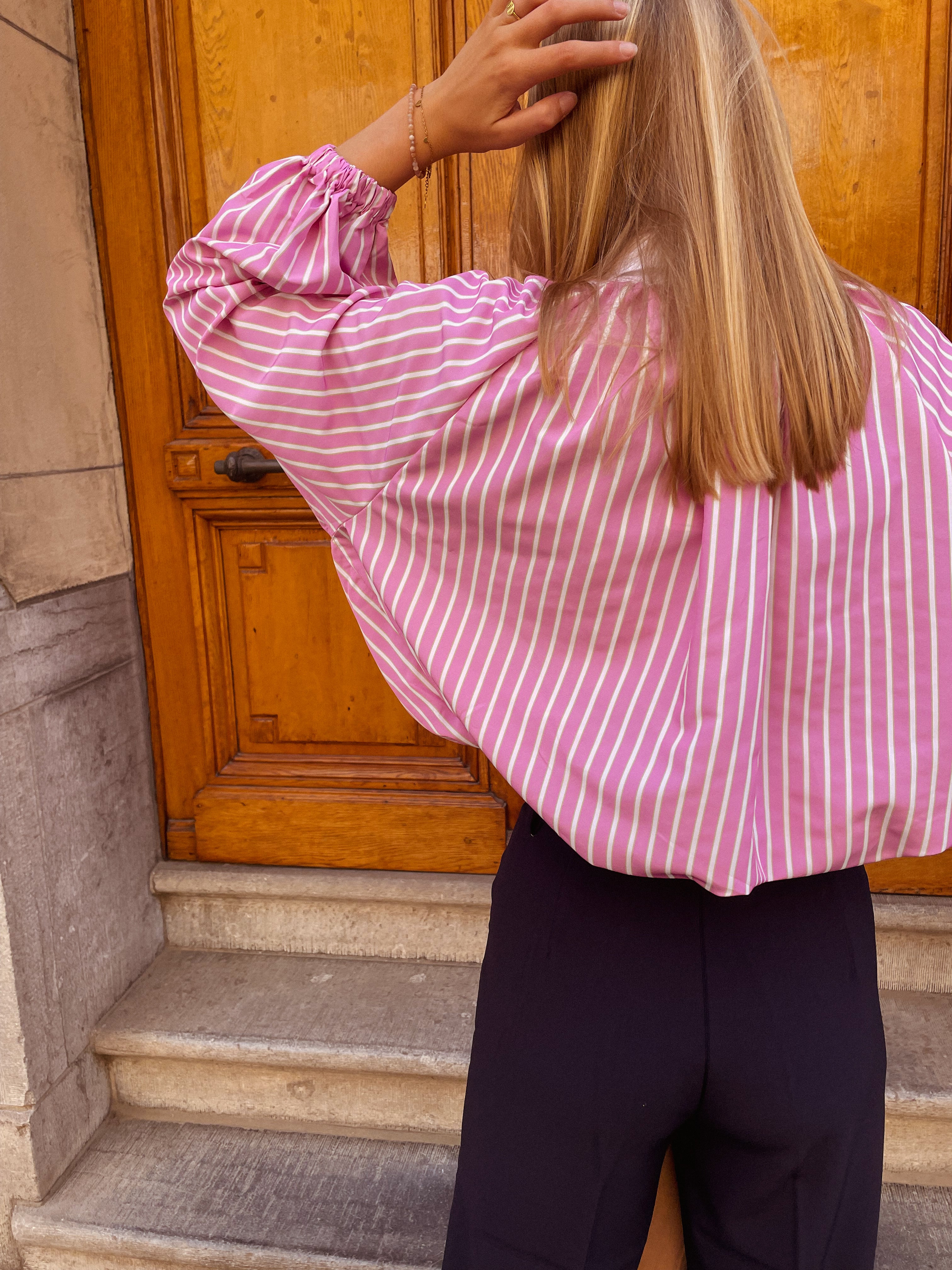 Saphira blouse roze
