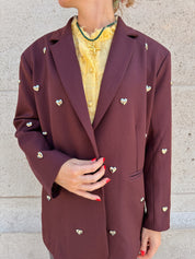 Romy blazer Bordeaux