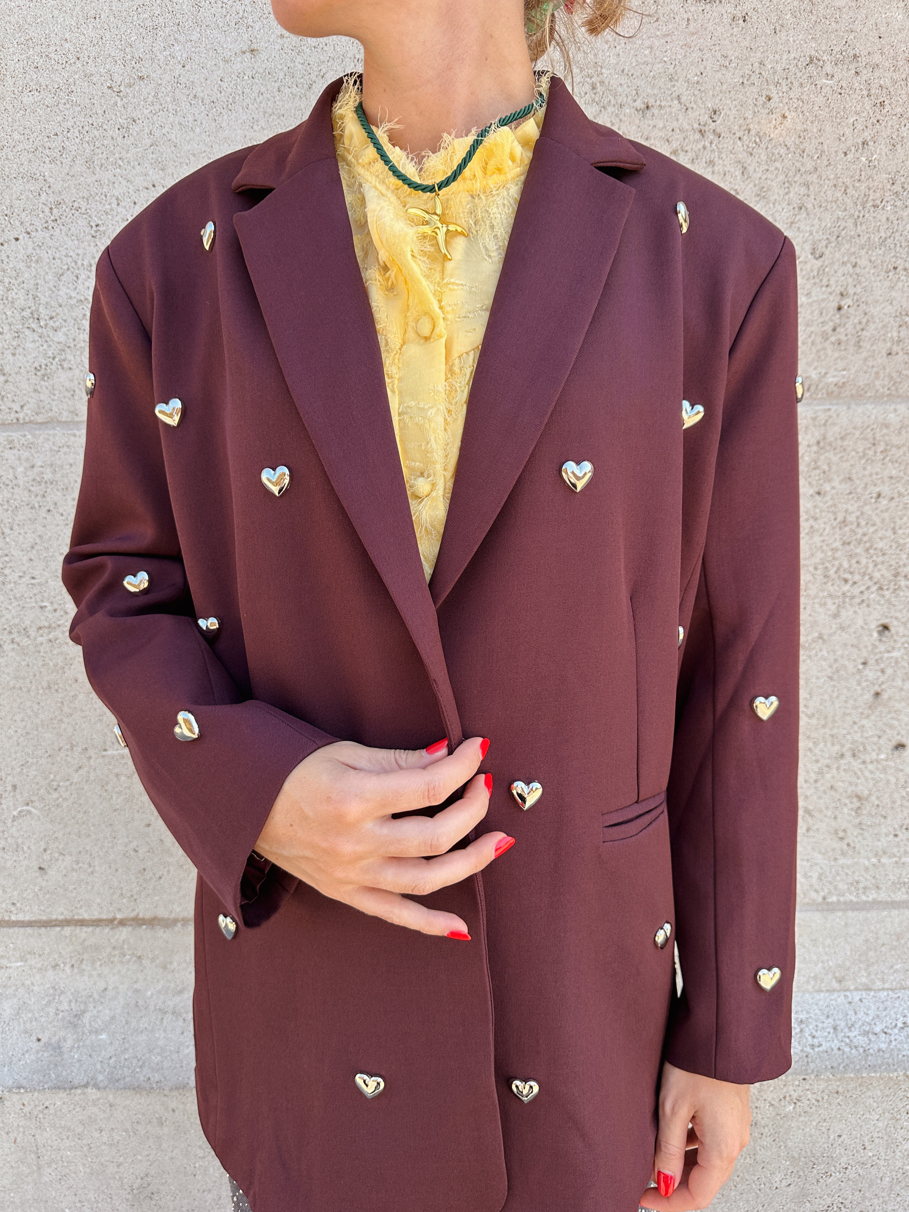 Romy blazer Bordeaux