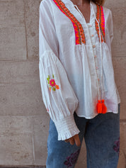 Clara blouse wit