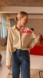 Happy blouse ecru
