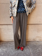 Ella broek grijs