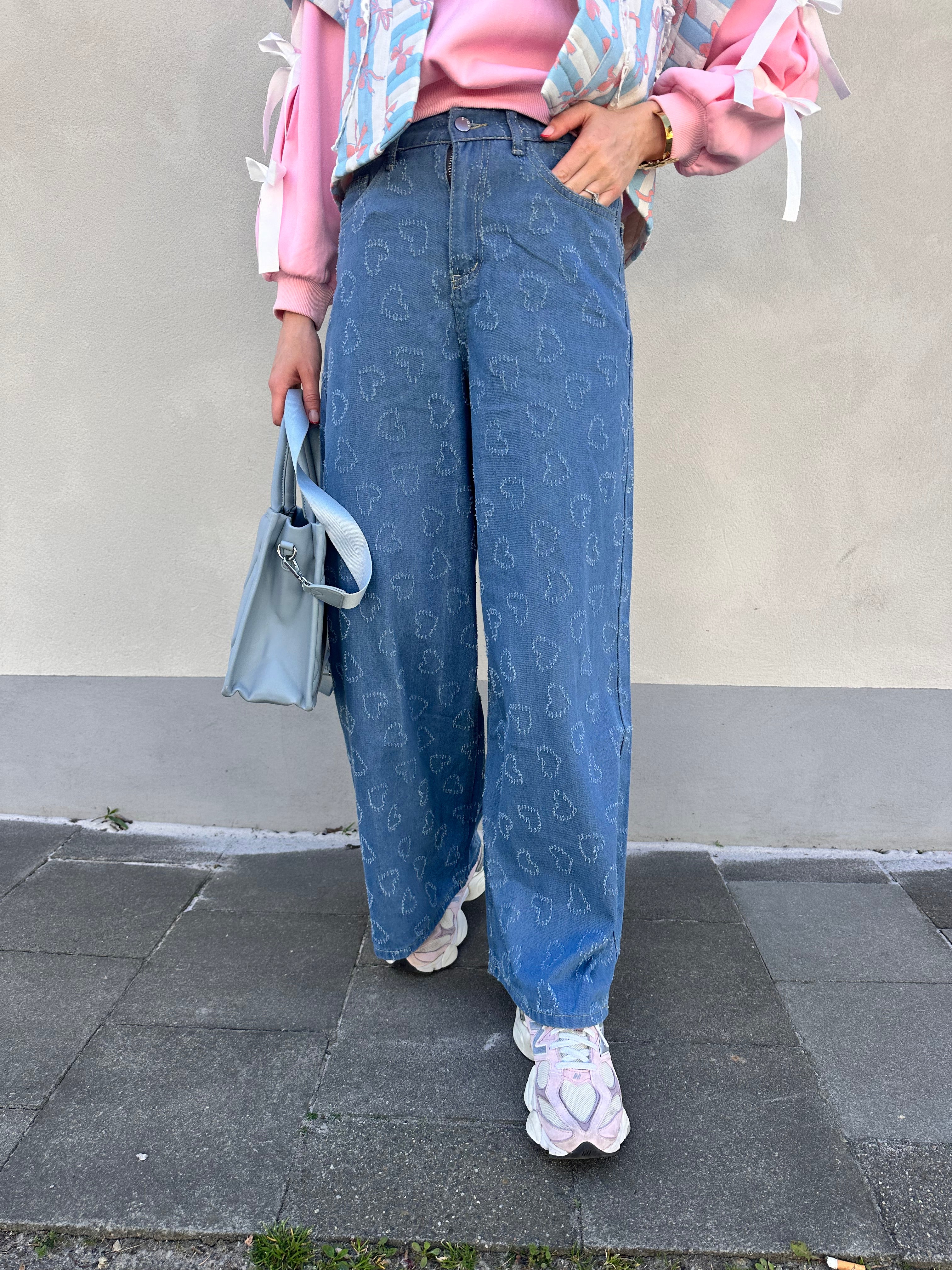 Helena jeans hartjes