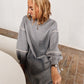 Emmy sweaterjurk grijs