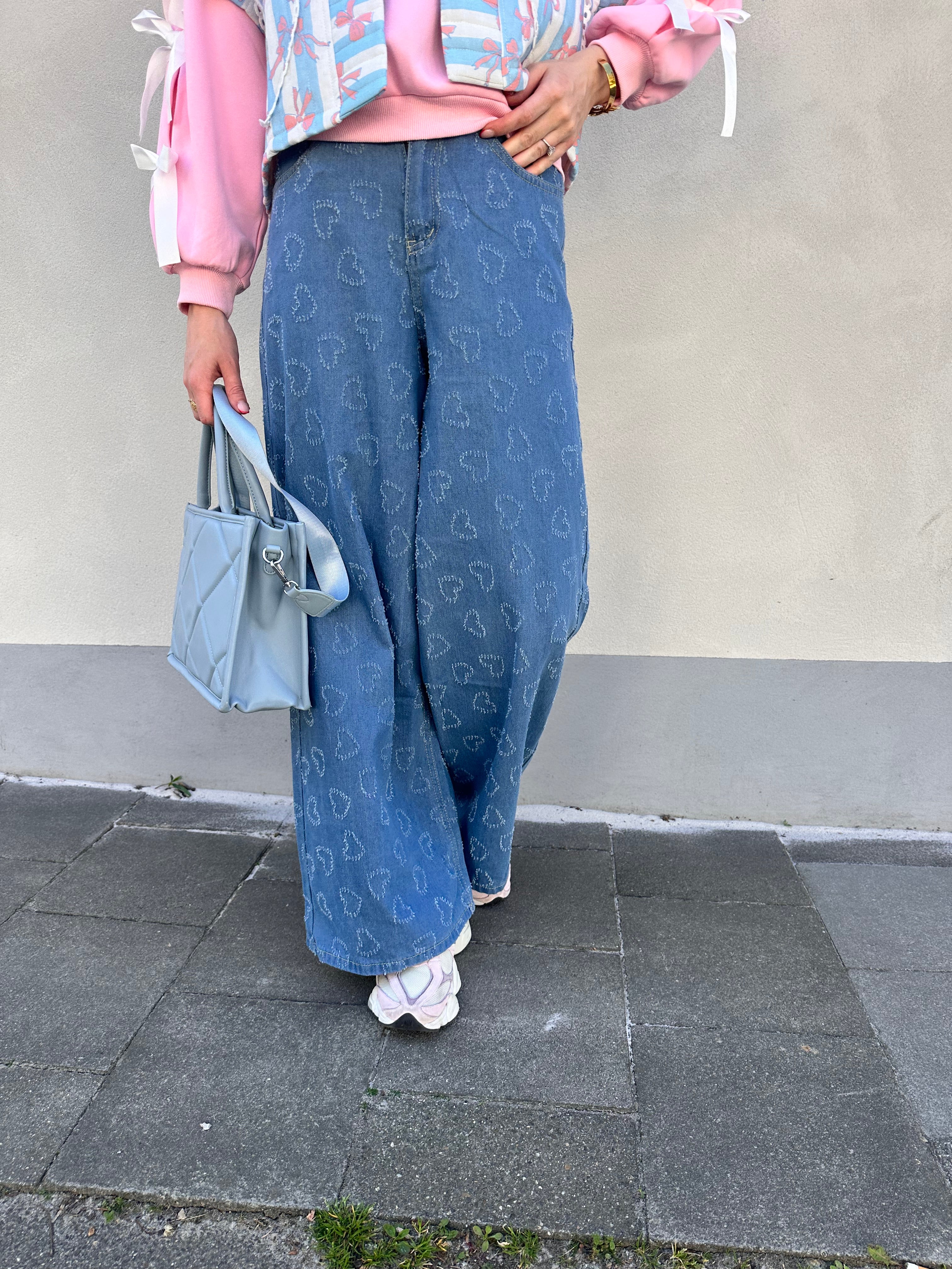 Helena jeans hartjes