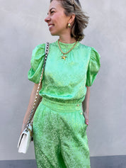 Harper & Yve Macey blouse groen