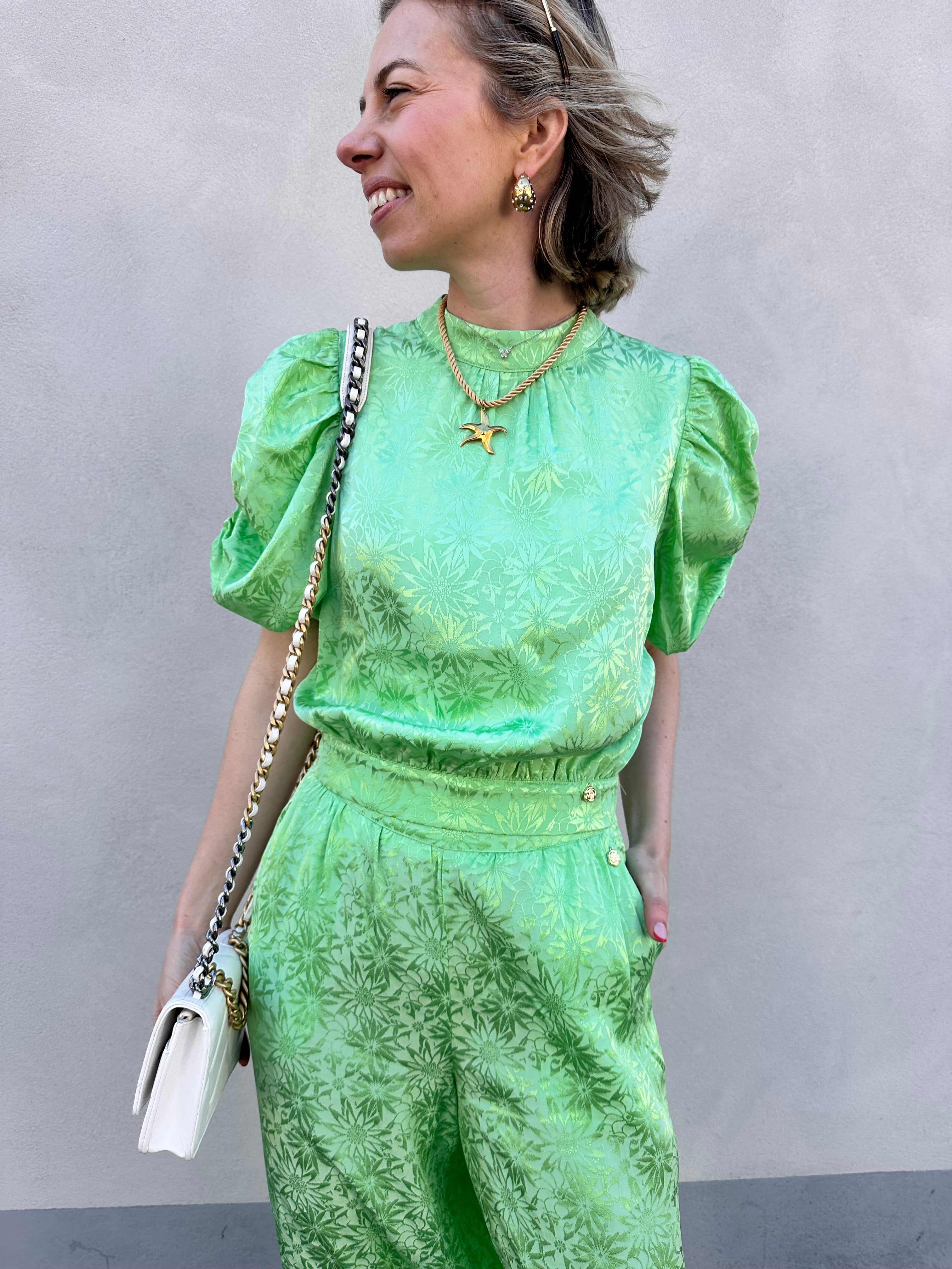 Harper & Yve Macey blouse groen