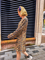 Harper & Yve jurk Leopard