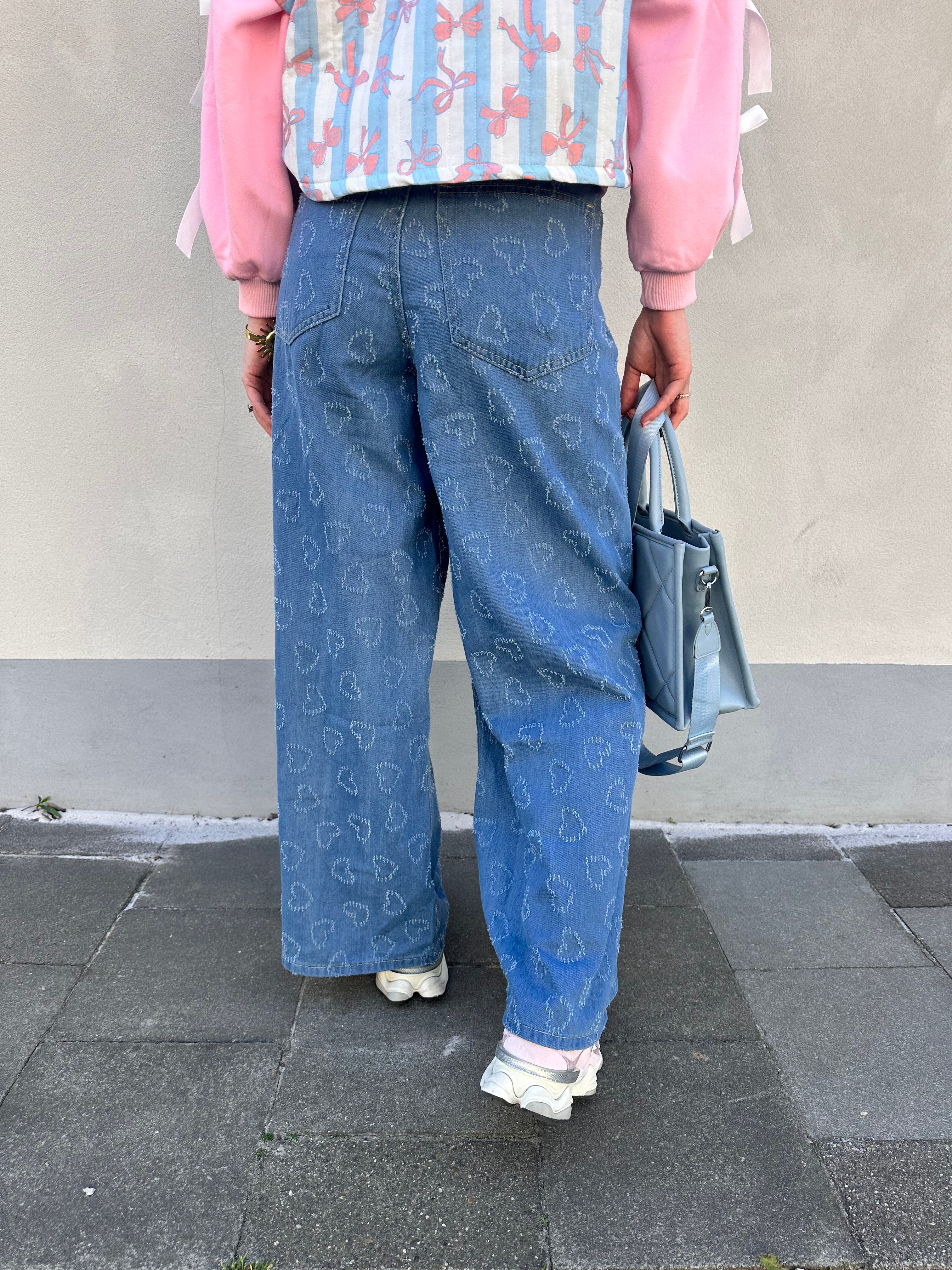 Helena jeans hartjes