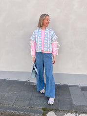 Sila sweater roze