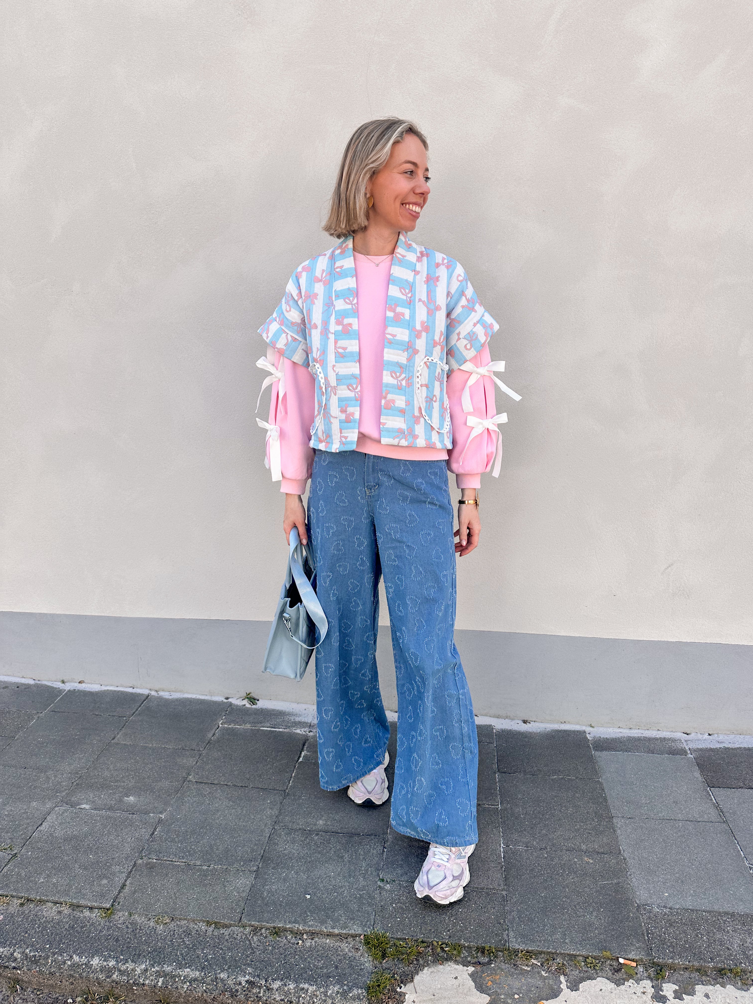 Sila sweater roze