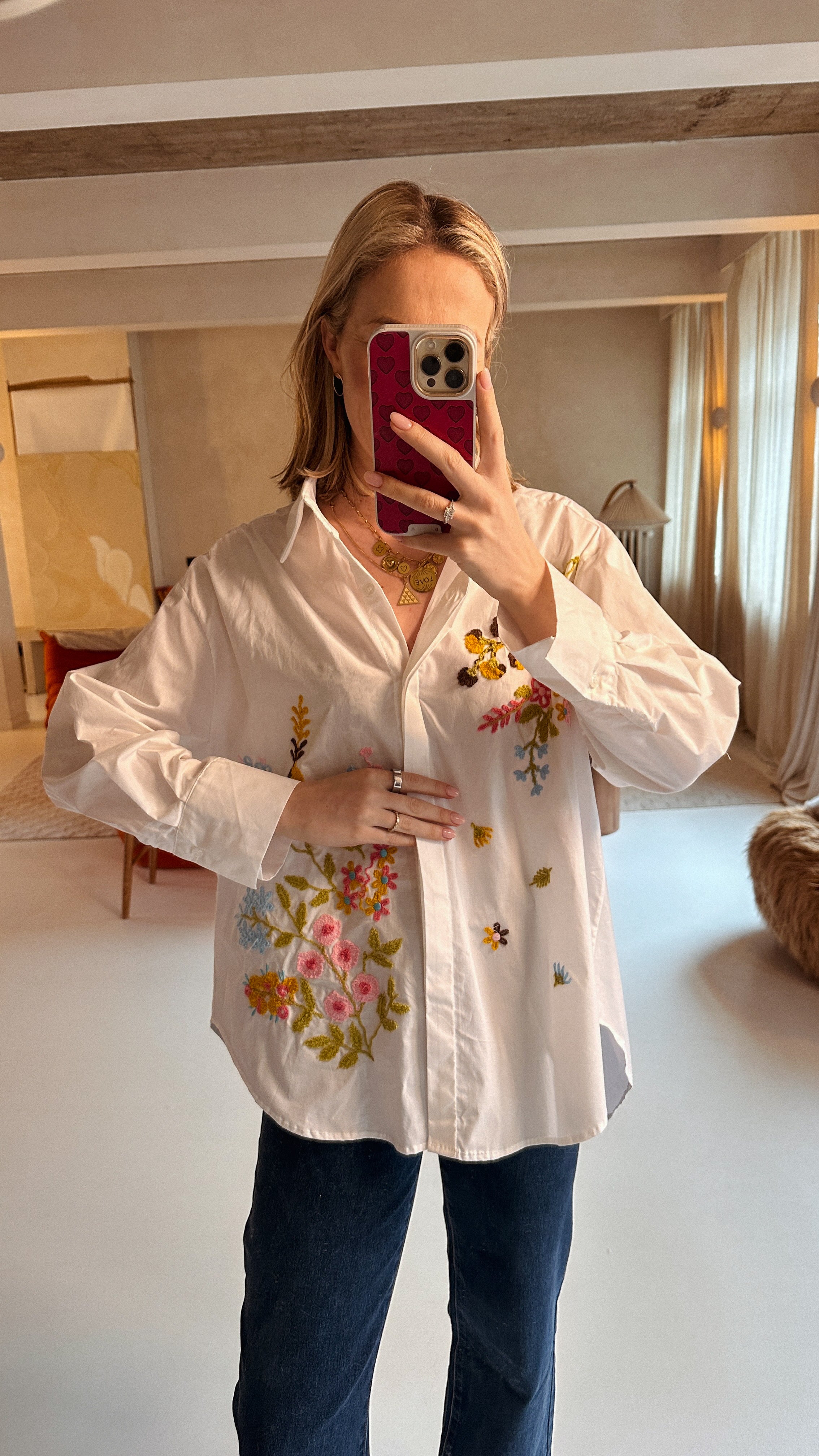 Kato blouse wit
