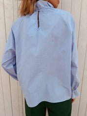 Mira blouse met parels