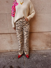 Lisa broek zebra
