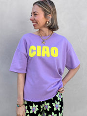 Ciao Bella sweater paars