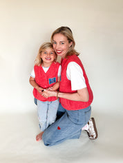 Sienna bodywarmer koraal kids