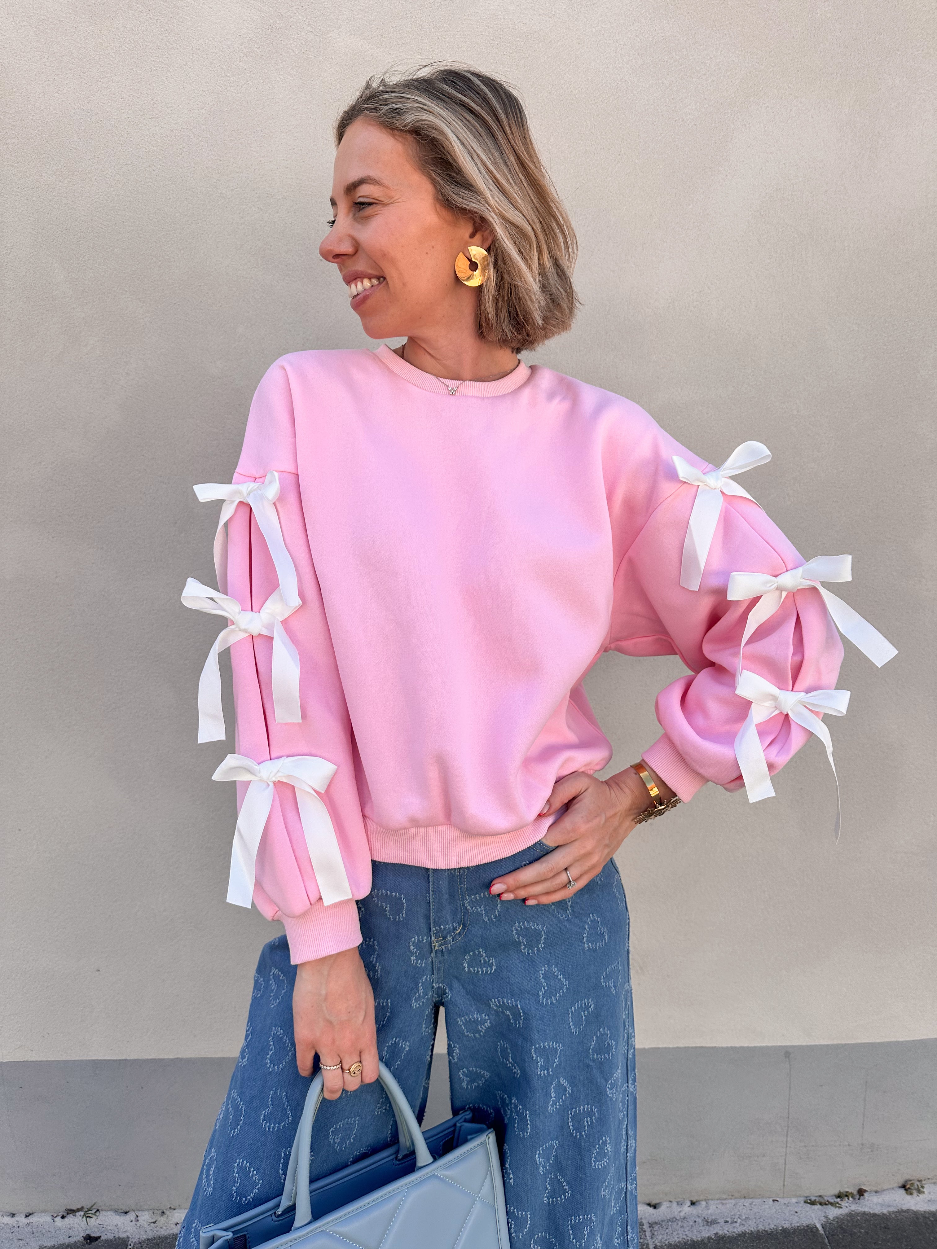 Sila sweater roze