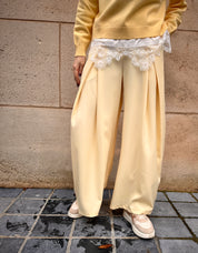 Fleur broek butteryellow