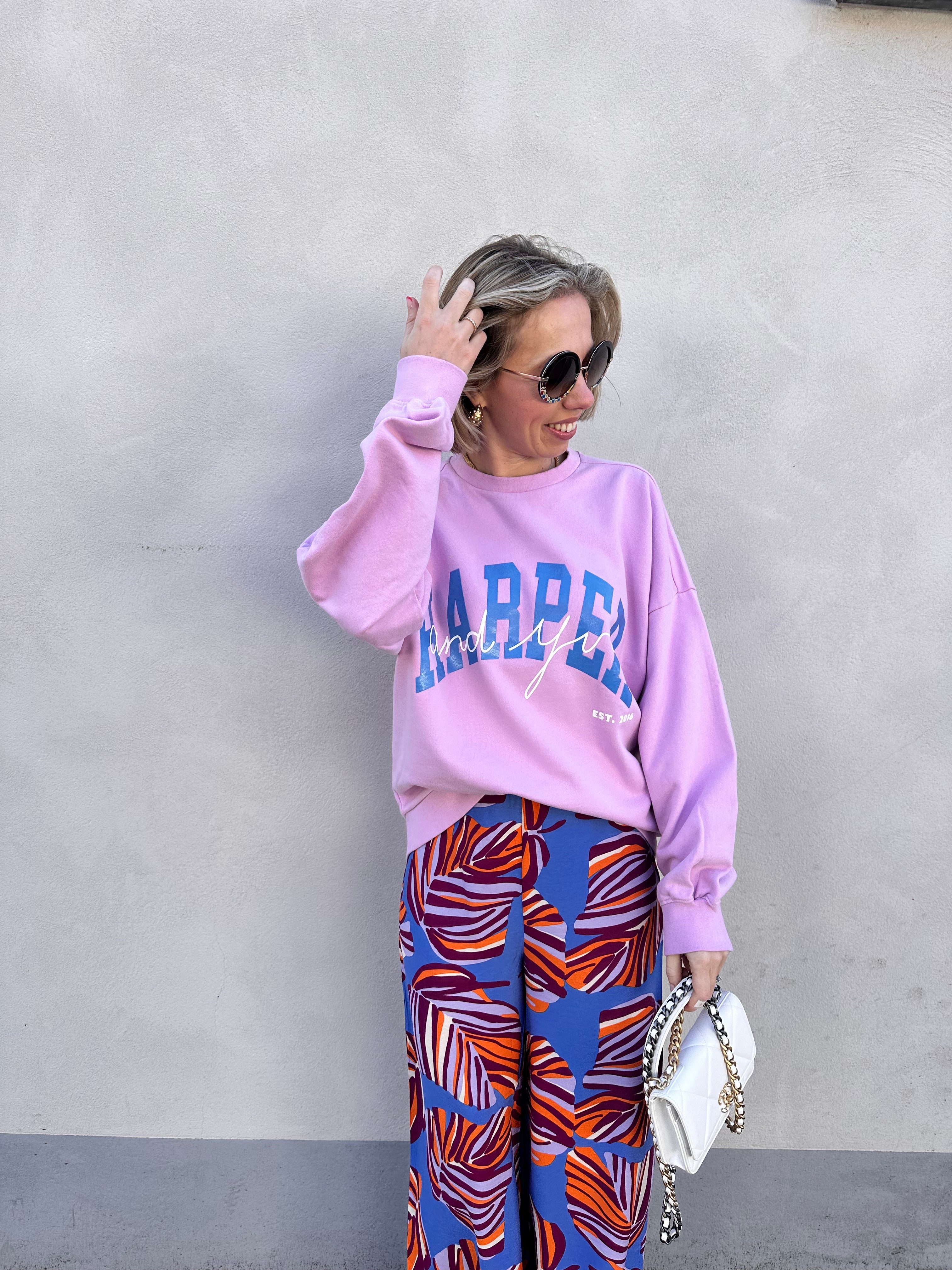 Emmy broek gebloemd