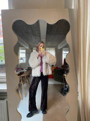 Naiya vloeren broek bruin 49-14305-W