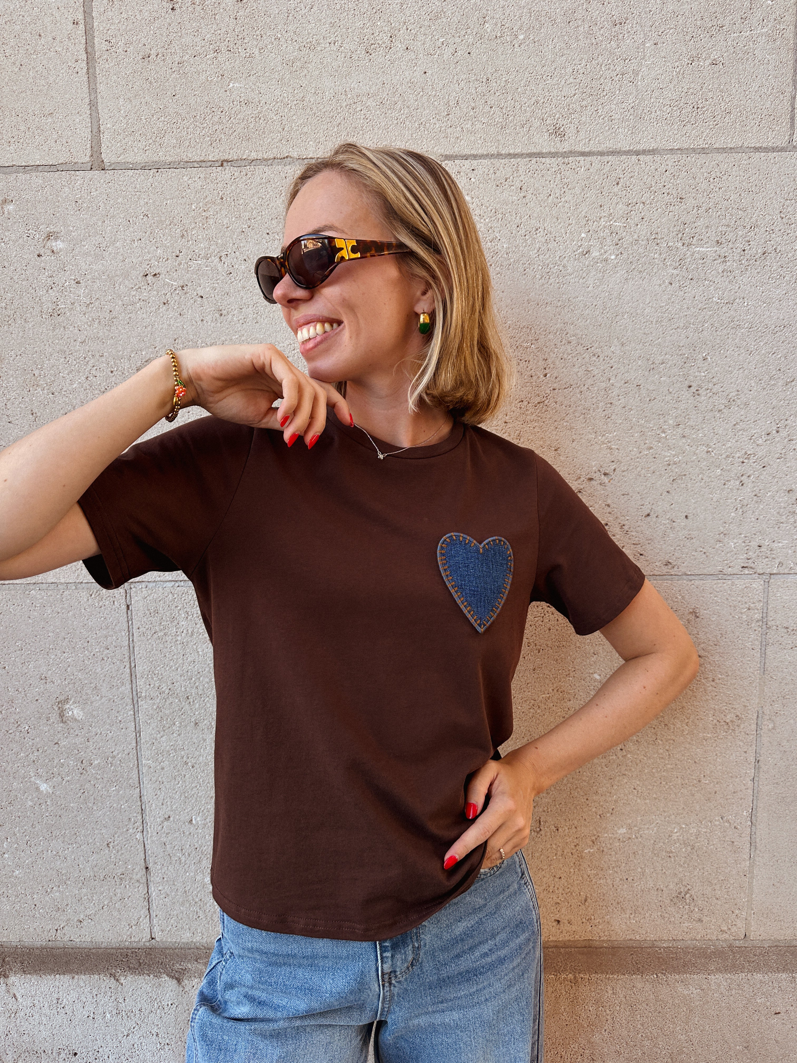 Pippa shirt bruin