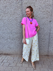 Zoey roze t-shirt bisous