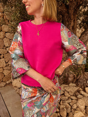 Melle sweater met statement mouwen