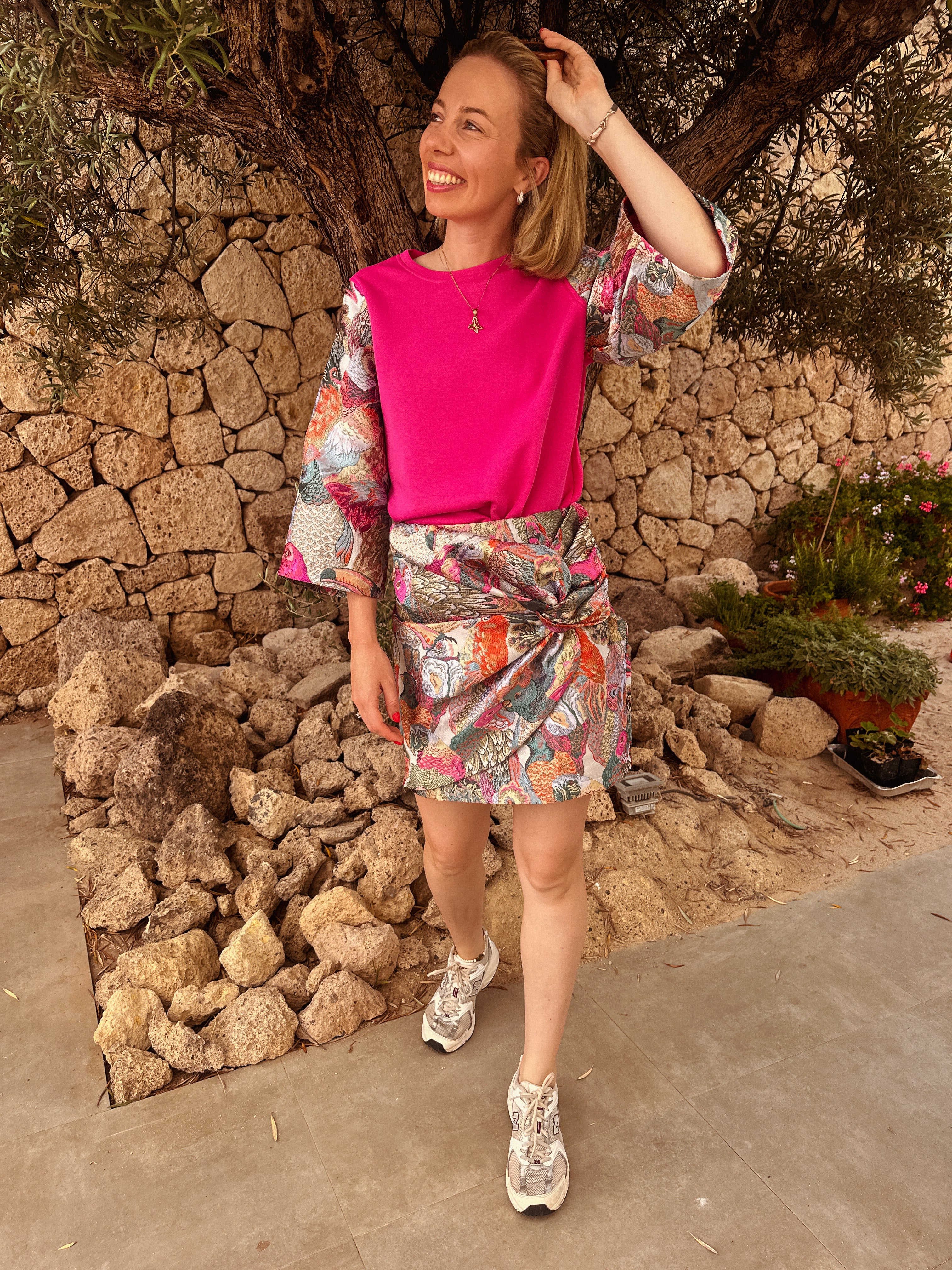 Melle sweater met statement mouwen