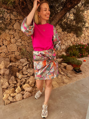 Melle sweater met statement mouwen