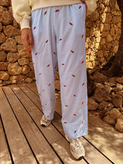 Uma blauwe broek Pepper