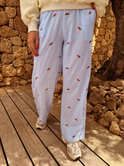 Uma blauwe broek Pepper