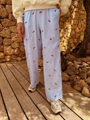 Uma blauwe broek Pepper