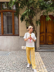 Melody broek Colourful Rebel gehaakt botergeel