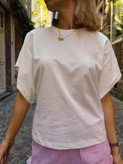 Coco T-shirt  katoen wit
