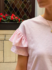 Morgan T-shirt katoen roze