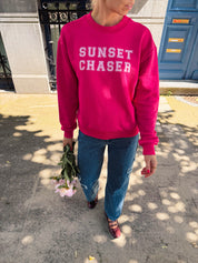 Sweatshirt sunset chaser