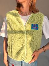 Sienna bodywarmer appelgroen