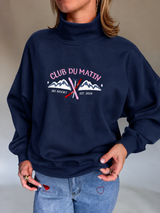 Club du matin sweater navy