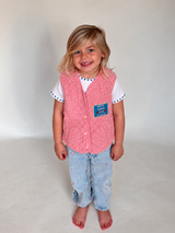 Sienna bodywarmer roze kids