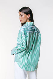 Colourful Rebel blouse groen