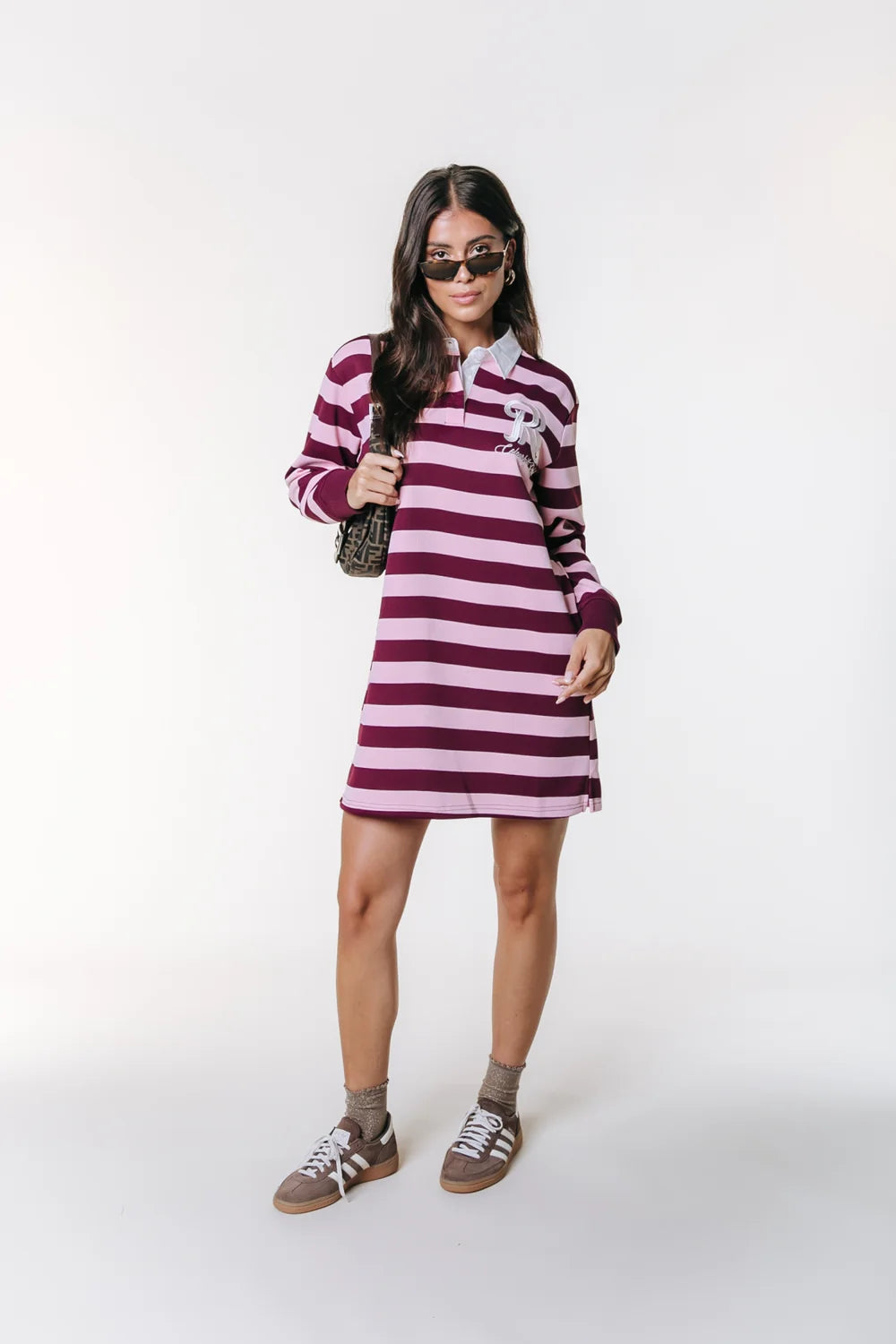 Colourful rebel polo-jurk